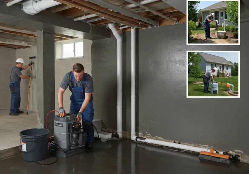 Basement Waterproofing and Flood Prevention process in Wrightsville Beach, NC